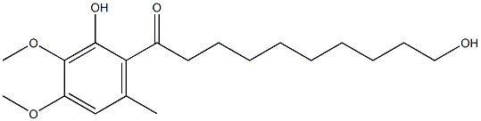 104966-97-4 6-(10-hydroxydecanoyl)-2,3-dimethoxy-5-methylphenol