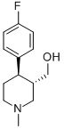 (-)Trans-4-(4-Fluorophenyl)-3-Hydroxymethyl-1-Methyl Piperidine