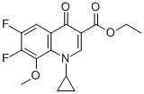 1-Cyclopropyl-6,7-difluoro-1,4-dihydro-8-methoxy-4-oxo-3-quinolinecarboxylic acid ethyl ester