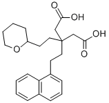 3-(2-NAPHTHALEN-1-YL-ETHYL)-3-[2-(TETRAHYDRO-PYRAN-2-YL)-ETHYL]-PENTANEDIOIC ACID