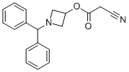 2-Cyanoacetic acid 1-(diphenylmethyl)-3-azetidinyl ester