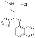 (RS)-N-Methyl-gama-(1-naphthalenyloxy)-2-thiophenepropanamine hydrochloride