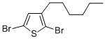 2,5-Dibromo-3-hexylthiophene