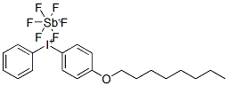 [4-(Octyloxy)phenyl]phenyl-iodo-nium