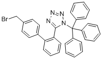 5-(4'-Bromomethyl-1,1'-biphenyl-2-yl)-1-triphenylmethyl-1H-tetrazole
