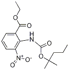 2-[1.1-dimethyl ethyl ethoxy carbonyl]amino-3-nitro benzoic acid ethyl ester
