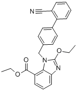 Ethyl-2-Ethoxy-1-[[(2'-Cyanobiphenyl-4-yl) Methyl] Benzimidazole]-7-Carboxylate