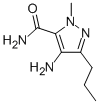 4-Amino-1-methyl-3-propyl-5-pyrazolecarboxamide