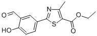 ethyl 2-(3-formyl-4-hydroxyphenyl)-4-methyl thiazole-5-carboxylate