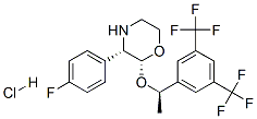 (2R,3S)-2-{(1R)-1-[3,5-BIS(TRIFLUOROMETHYL)PHENYL]ETHOXY}-3-(4-FLUOROPHENYL)MORPHOLINE HYDROCHLORIDE