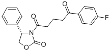 (4S)-3-[5-(4-Fluorophenyl)-1,5-dioxopenyl]-4-phenyl-2-oxazolidinone