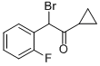 2-Bromo-2-(2-fluorophenyl)-1-cyclopropylethanone